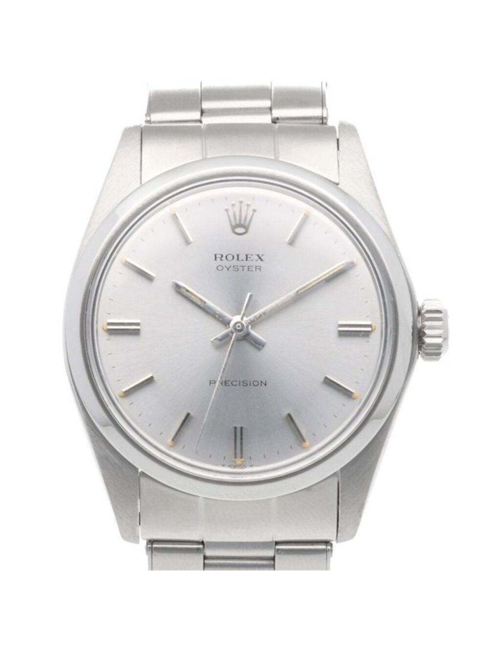 Rolex Precision Oyster Watch Stainless Steel Hand Wound No 22
